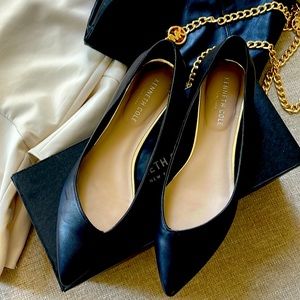 Kenneth Cole New York Camelia Leather Ballet Flats